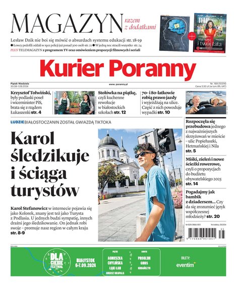 e-prasa: Kurier Poranny – e-wydanie – 169/2024