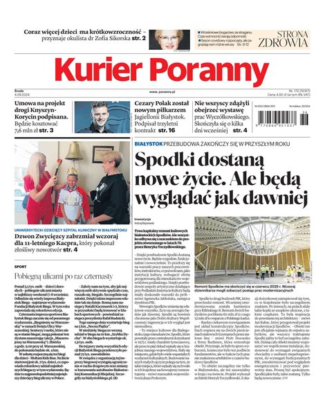 e-prasa: Kurier Poranny – e-wydanie – 172/2024