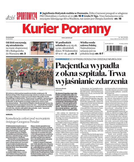 e-prasa: Kurier Poranny – e-wydanie – 180/2024