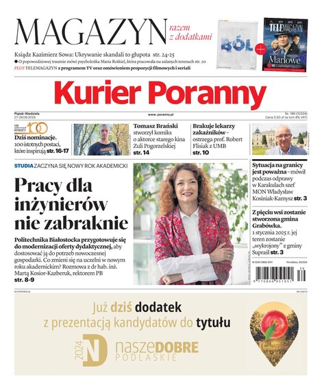 e-prasa: Kurier Poranny – e-wydanie – 189/2024