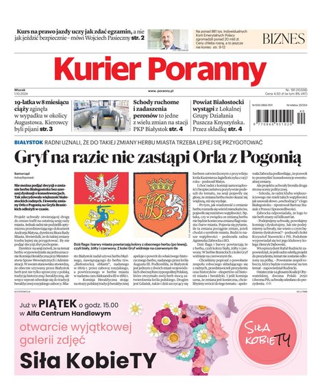 e-prasa: Kurier Poranny – e-wydanie – 191/2024