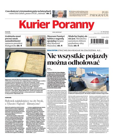 e-prasa: Kurier Poranny – e-wydanie – 198/2024
