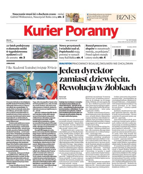 e-prasa: Kurier Poranny – e-wydanie – 201/2024
