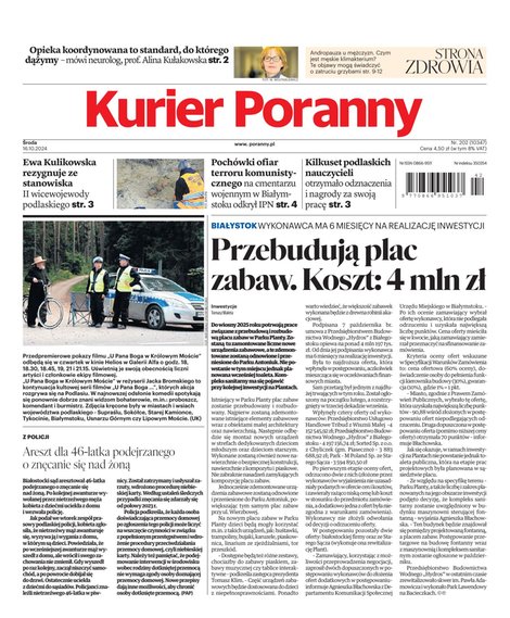 e-prasa: Kurier Poranny – e-wydanie – 202/2024