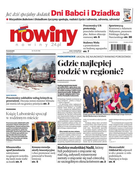 e-prasa: Nowiny – e-wydanie – 15/2024