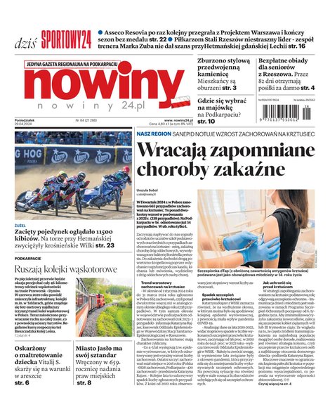 e-prasa: Nowiny – e-wydanie – 84/2024