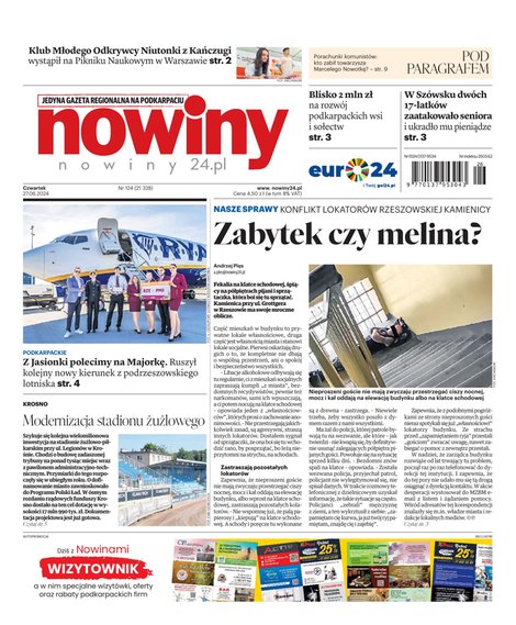 e-prasa: Nowiny – e-wydanie – 124/2024