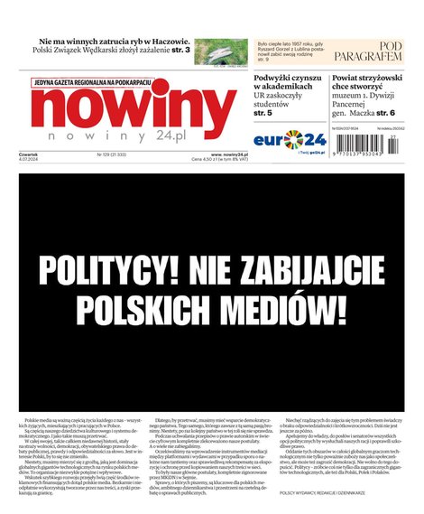 e-prasa: Nowiny – e-wydanie – 129/2024