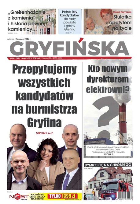 e-prasa: Gazeta Gryfińska – e-wydawnia – 6/2024