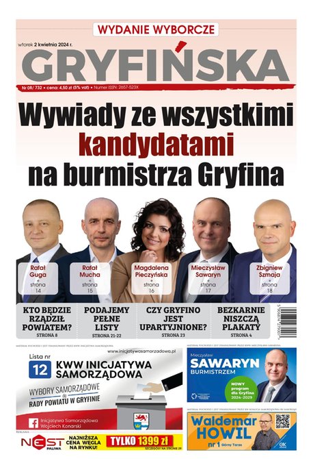 e-prasa: Gazeta Gryfińska – e-wydawnia – 8/2024