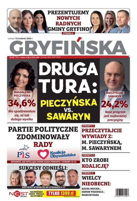 e-prasa: Gazeta Gryfińska – e-wydawnia – 9/2024
