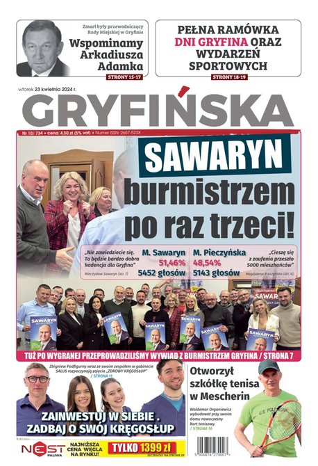 e-prasa: Gazeta Gryfińska – e-wydawnia – 10/2024