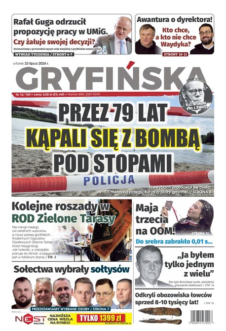 e-prasa: Gazeta Gryfińska – e-wydawnia – 16/2024