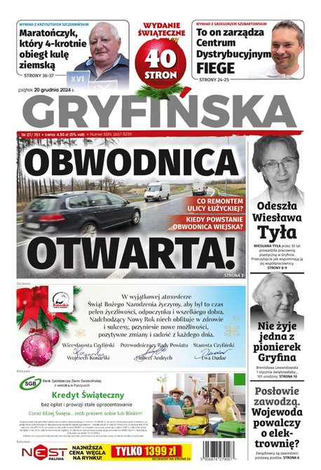 e-prasa: Gazeta Gryfińska – e-wydawnia – 27/2024