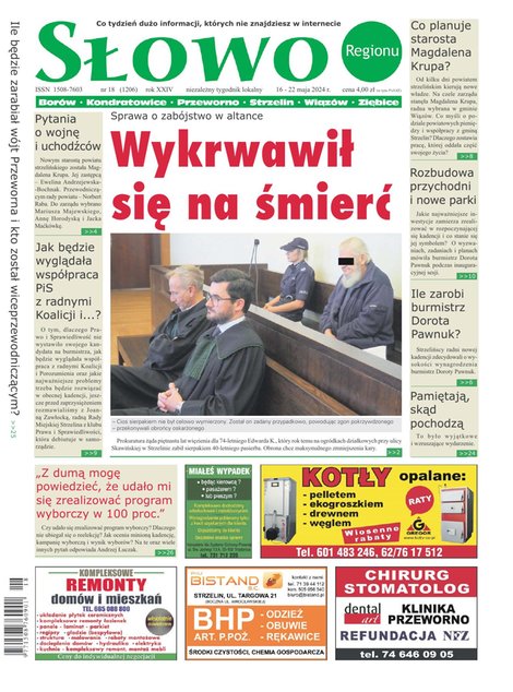 e-prasa: Słowo Regionu Strzelińskiego – e-wydawnia – 18/2024