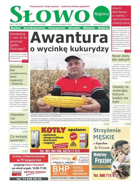 e-prasa: Słowo Regionu Strzelińskiego – e-wydawnia – 42/2024