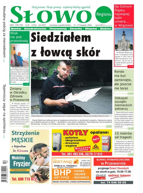 e-prasa: Słowo Regionu Strzelińskiego – e-wydawnia – 44/2024