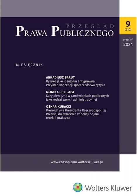 e-prasa: Przegląd Prawa Publicznego – e-wydanie – 9/2024