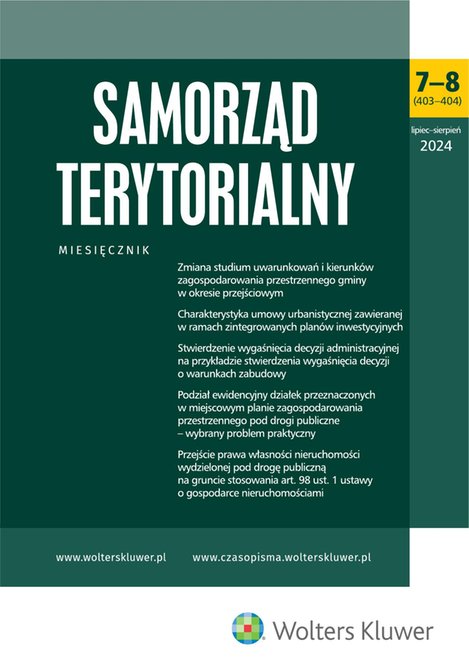 e-prasa: Samorząd Terytorialny – e-wydanie – 7-8/2024