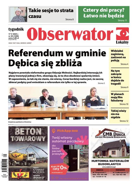 e-prasa: Obserwator Lokalny – e-wydania – 20/2025