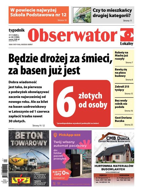 e-prasa: Obserwator Lokalny – e-wydania – 22/2025