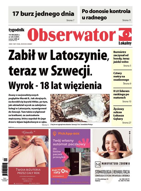 e-prasa: Obserwator Lokalny – e-wydania – 29/2025