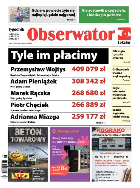 e-prasa: Obserwator Lokalny – e-wydania – 46/2025