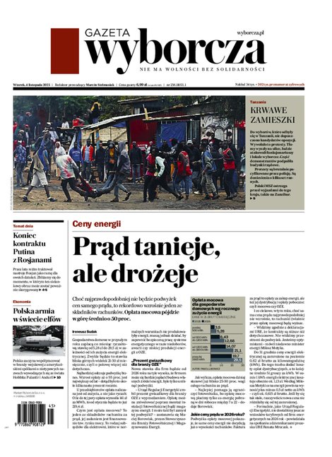 e-prasa: Gazeta Wyborcza - Toruń – e-wydanie – 256/2025