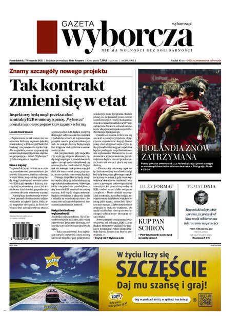 e-prasa: Gazeta Wyborcza - Toruń – e-wydanie – 266/2025