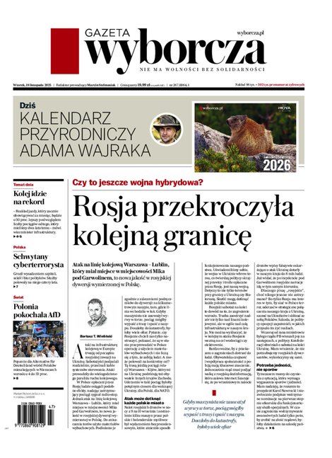 e-prasa: Gazeta Wyborcza - Łódź – e-wydanie – 267/2025