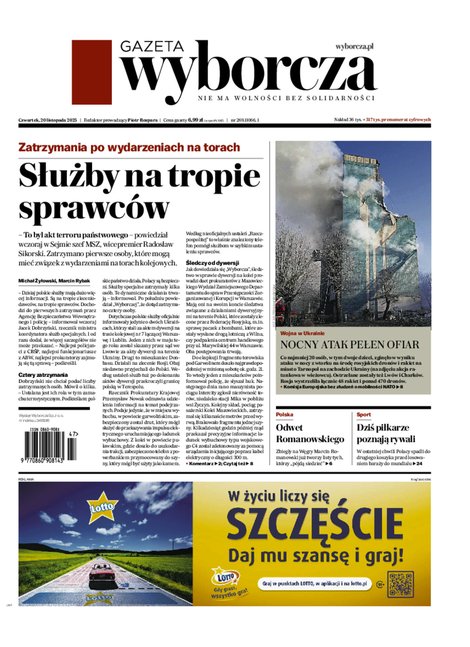 e-prasa: Gazeta Wyborcza - Łódź – e-wydanie – 269/2025