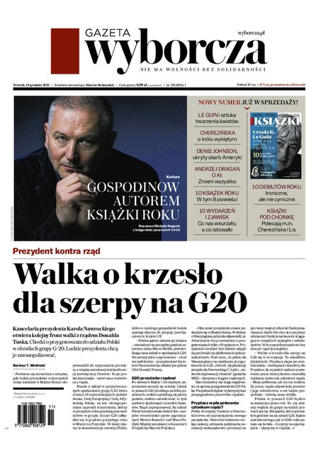e-prasa: Gazeta Wyborcza - Olsztyn – e-wydanie – 291/2025