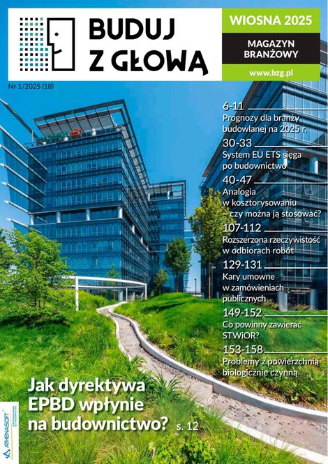 e-prasa: Buduj z Głową. Poradnik Kosztorysanta – e-wydania – 1/2025