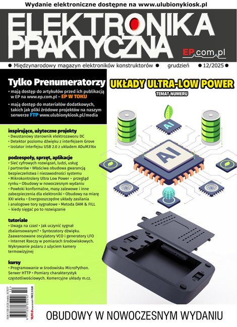 e-prasa: Elektronika Praktyczna – e-wydanie – 12/2025