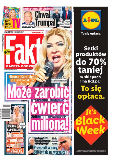 e-prasa: Fakt – e-wydanie – 275/2025