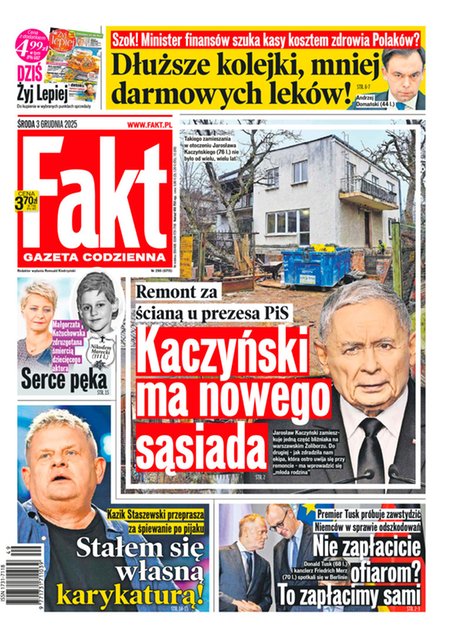 e-prasa: Fakt – e-wydanie – 280/2025