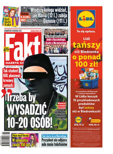 e-prasa: Fakt – e-wydanie – 293/2025