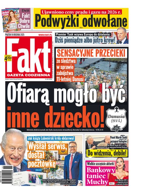 e-prasa: Fakt – e-wydanie – 294/2025