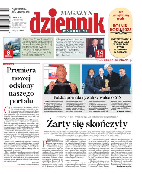 e-prasa: Dziennik Wschodni – e-wydanie – 93/2025