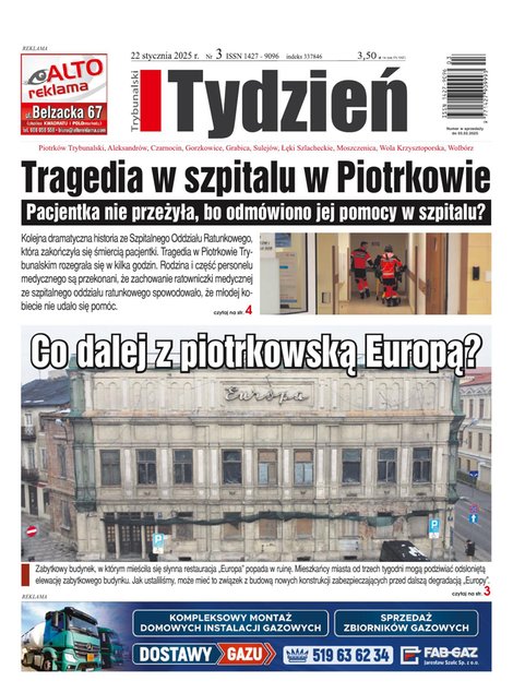 e-prasa: Tydzień Trybunalski – e-wydania – 3/2025