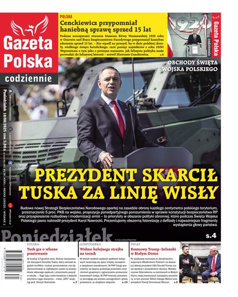 e-prasa: Gazeta Polska Codziennie – e-wydanie – 158/2025