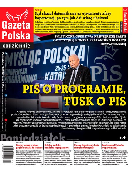 e-prasa: Gazeta Polska Codziennie – e-wydanie – 208/2025