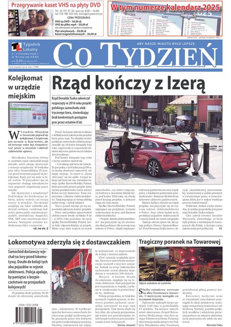 e-prasa: Co Tydzień – e-wydanie – 1/2025