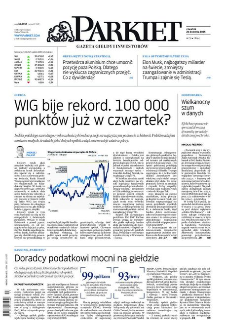 e-prasa: Parkiet – e-wydanie – 79/2025