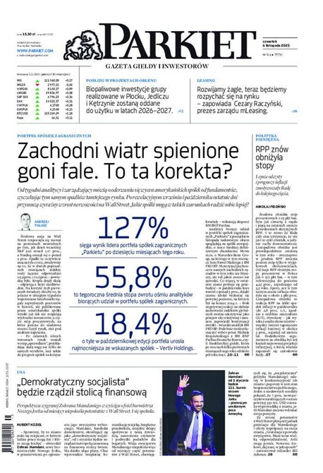 e-prasa: Parkiet – e-wydanie – 214/2025