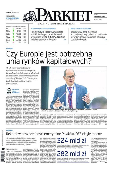 e-prasa: Parkiet – e-wydanie – 217/2025