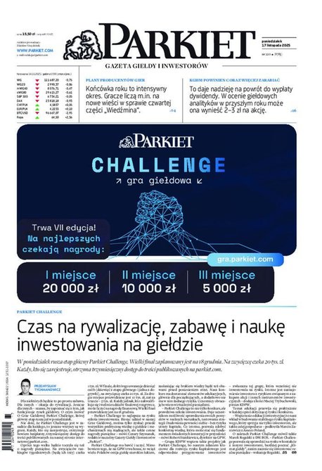 e-prasa: Parkiet – e-wydanie – 220/2025