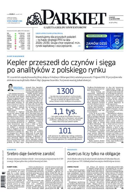 e-prasa: Parkiet – e-wydanie – 238/2025