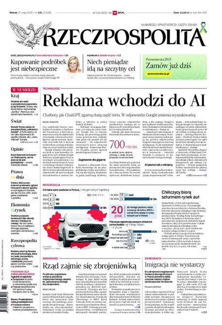 e-prasa: Rzeczpospolita – e-wydanie – 121/2025