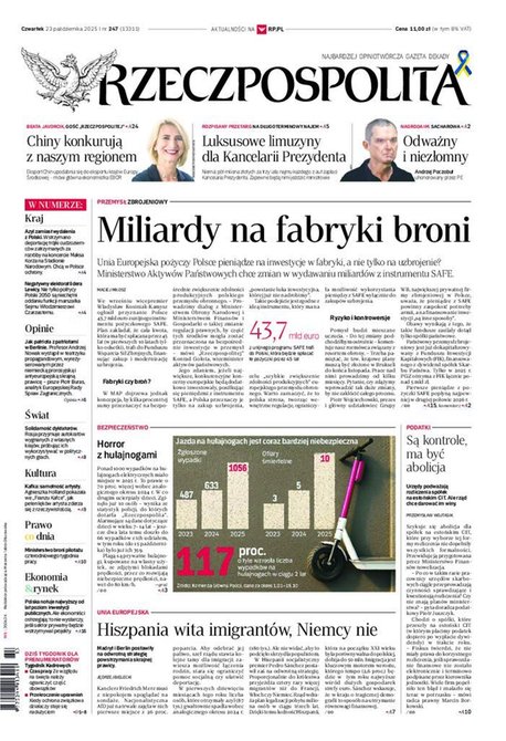 e-prasa: Rzeczpospolita – e-wydanie – 247/2025